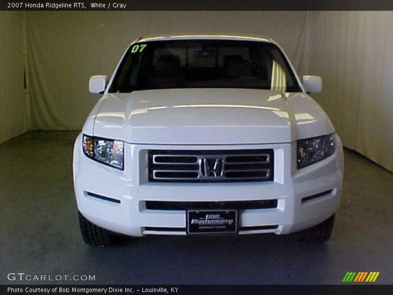 White / Gray 2007 Honda Ridgeline RTS