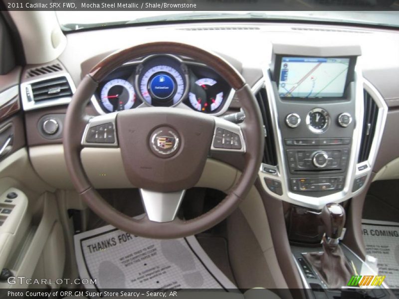 Mocha Steel Metallic / Shale/Brownstone 2011 Cadillac SRX FWD
