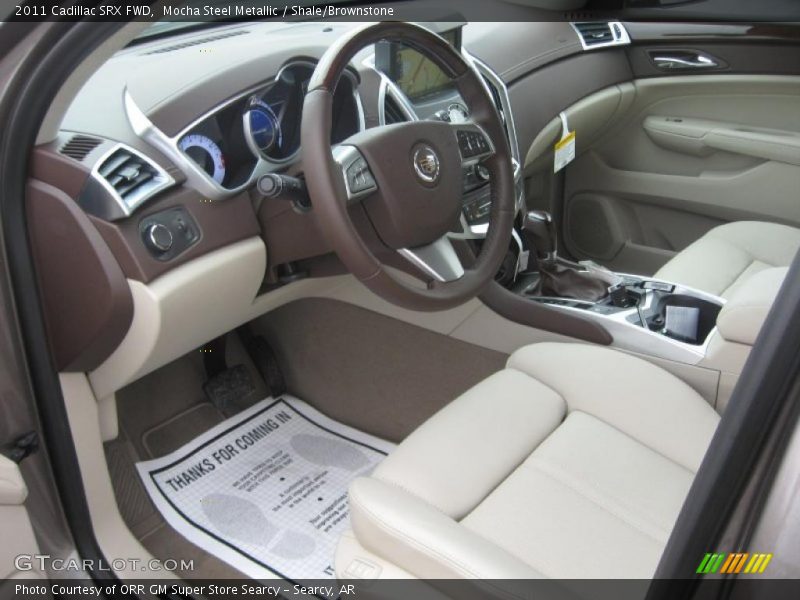 Mocha Steel Metallic / Shale/Brownstone 2011 Cadillac SRX FWD