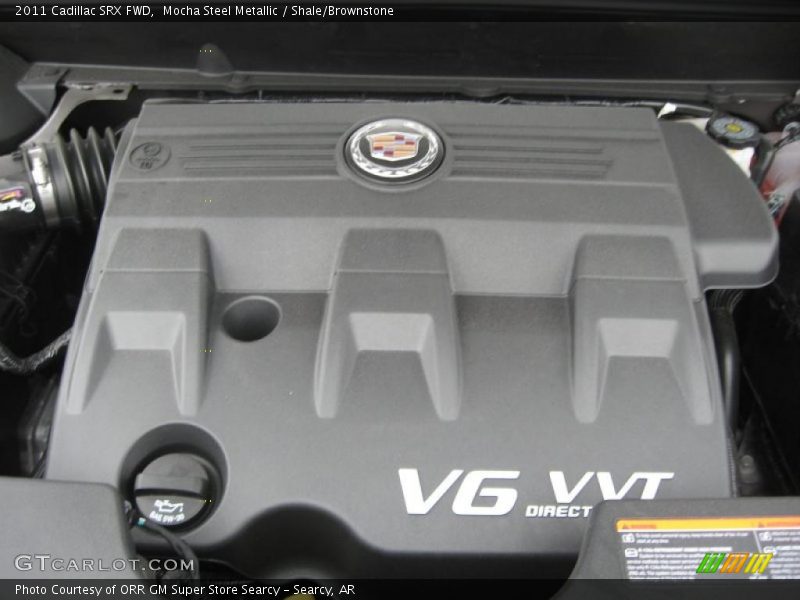 Mocha Steel Metallic / Shale/Brownstone 2011 Cadillac SRX FWD