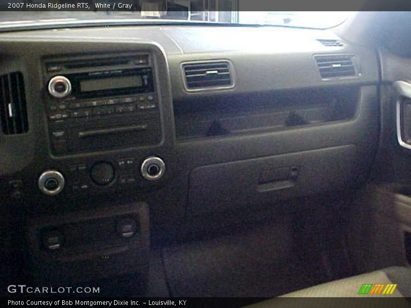 White / Gray 2007 Honda Ridgeline RTS