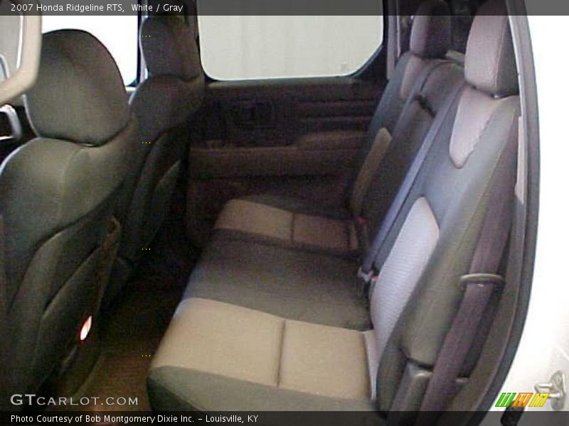 White / Gray 2007 Honda Ridgeline RTS