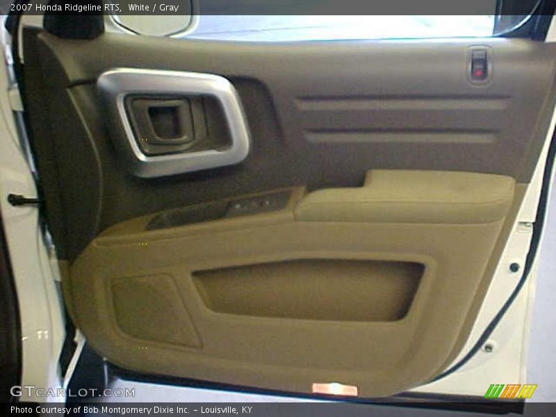 White / Gray 2007 Honda Ridgeline RTS