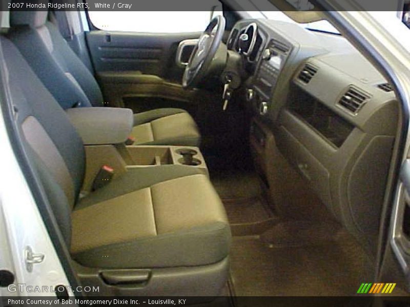 White / Gray 2007 Honda Ridgeline RTS