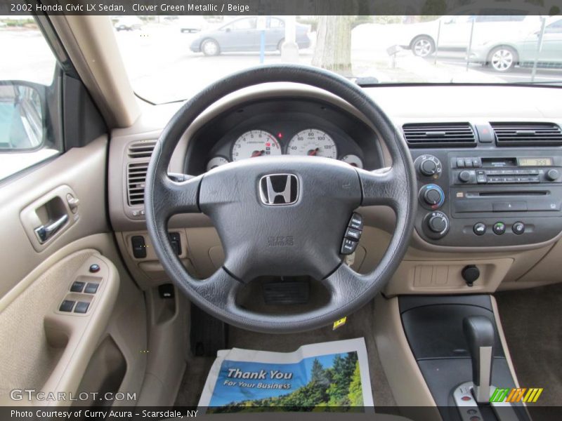 Dashboard of 2002 Civic LX Sedan