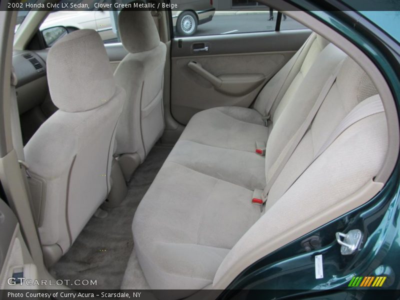  2002 Civic LX Sedan Beige Interior