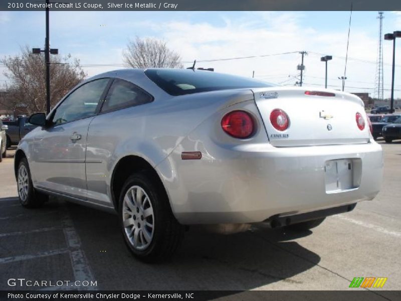 Silver Ice Metallic / Gray 2010 Chevrolet Cobalt LS Coupe