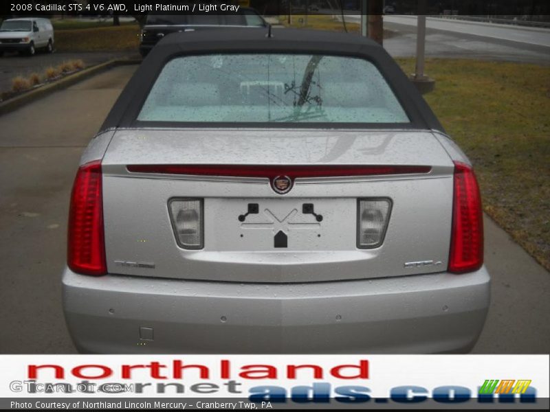 Light Platinum / Light Gray 2008 Cadillac STS 4 V6 AWD