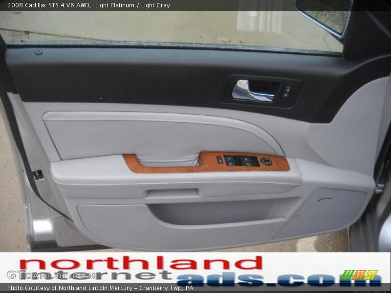 Light Platinum / Light Gray 2008 Cadillac STS 4 V6 AWD