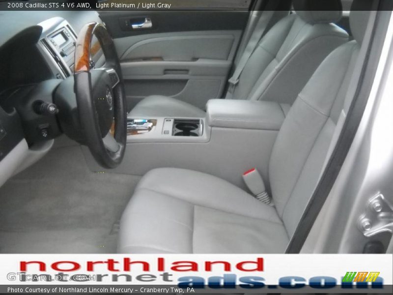 Light Platinum / Light Gray 2008 Cadillac STS 4 V6 AWD