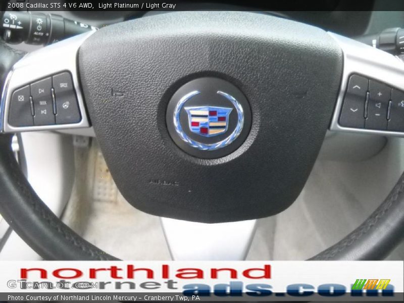 Light Platinum / Light Gray 2008 Cadillac STS 4 V6 AWD