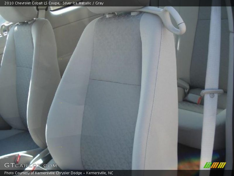Silver Ice Metallic / Gray 2010 Chevrolet Cobalt LS Coupe