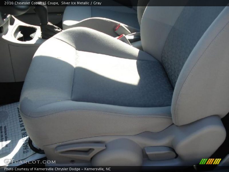 Silver Ice Metallic / Gray 2010 Chevrolet Cobalt LS Coupe