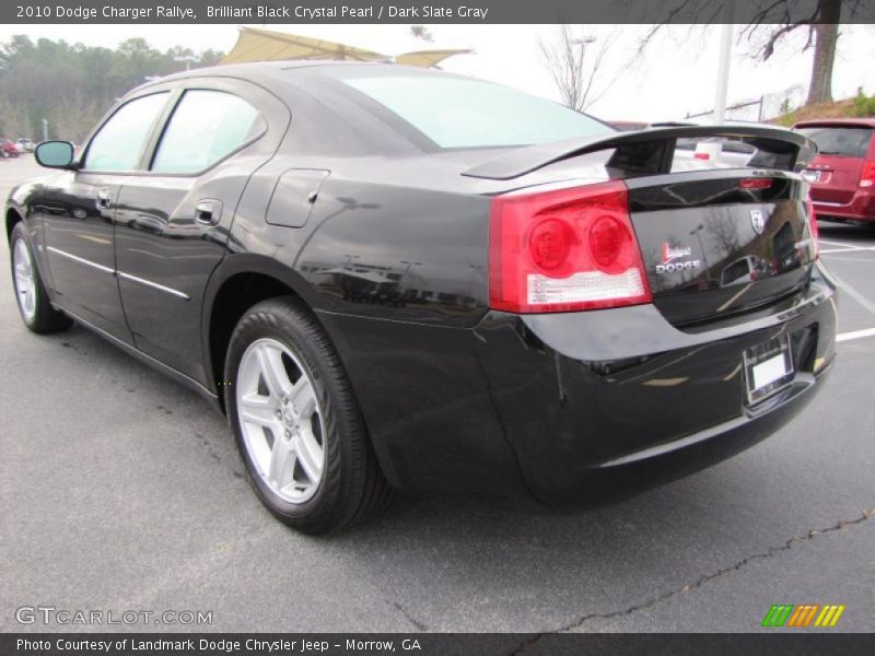 Brilliant Black Crystal Pearl / Dark Slate Gray 2010 Dodge Charger Rallye