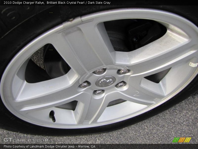 Brilliant Black Crystal Pearl / Dark Slate Gray 2010 Dodge Charger Rallye