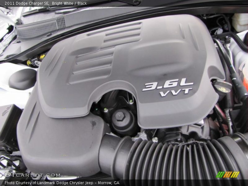  2011 Charger SE Engine - 3.6 Liter DOHC 24-Valve VVT Pentastar V6