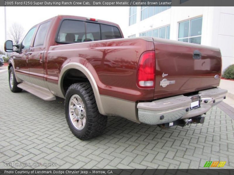  2005 F250 Super Duty King Ranch Crew Cab Dark Copper Metallic