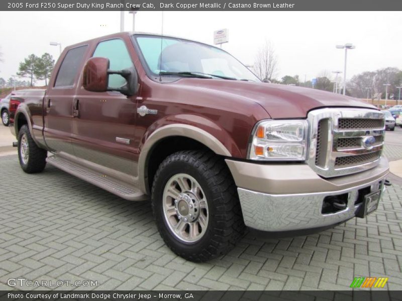 Front 3/4 View of 2005 F250 Super Duty King Ranch Crew Cab