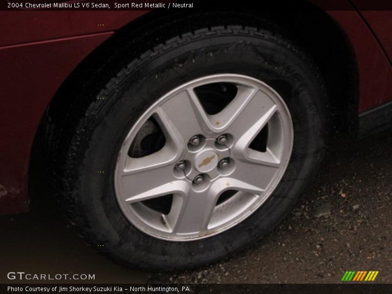 Sport Red Metallic / Neutral 2004 Chevrolet Malibu LS V6 Sedan