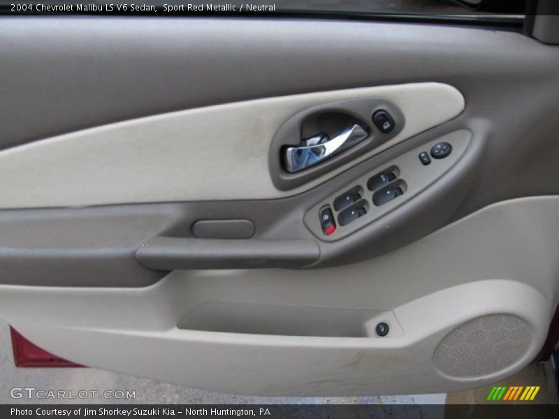 Sport Red Metallic / Neutral 2004 Chevrolet Malibu LS V6 Sedan