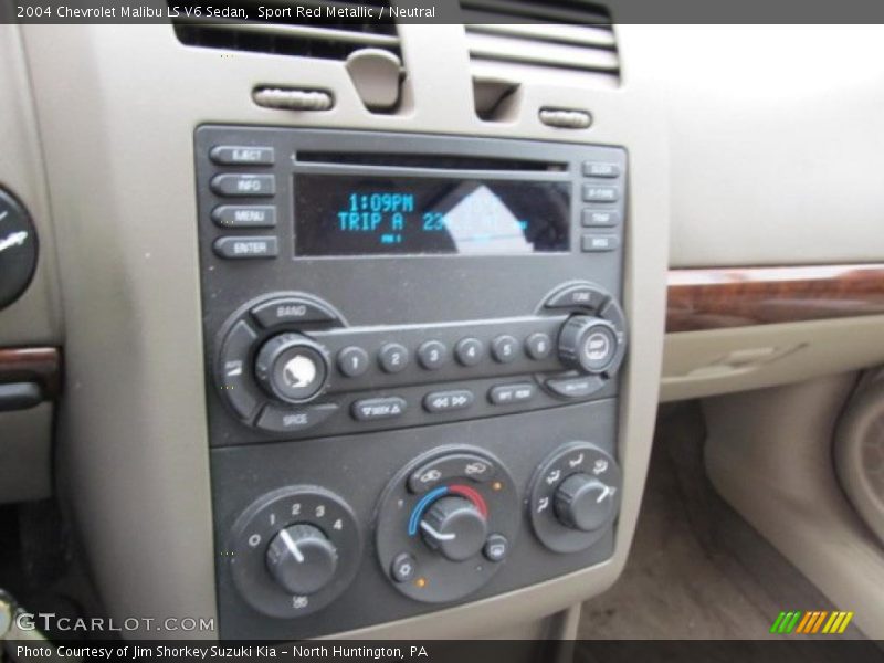 Sport Red Metallic / Neutral 2004 Chevrolet Malibu LS V6 Sedan