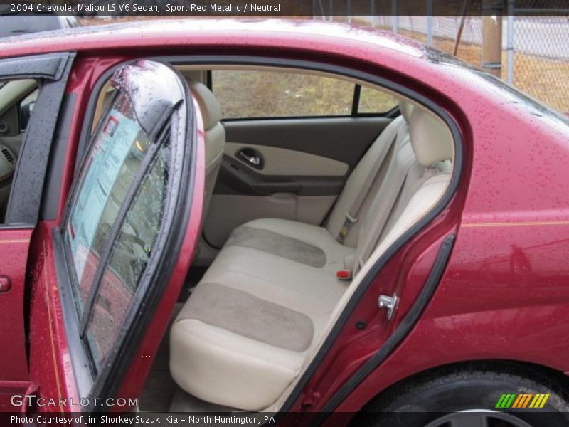 Sport Red Metallic / Neutral 2004 Chevrolet Malibu LS V6 Sedan