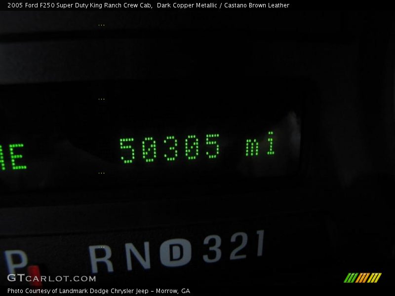 Dark Copper Metallic / Castano Brown Leather 2005 Ford F250 Super Duty King Ranch Crew Cab