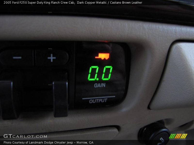 Dark Copper Metallic / Castano Brown Leather 2005 Ford F250 Super Duty King Ranch Crew Cab