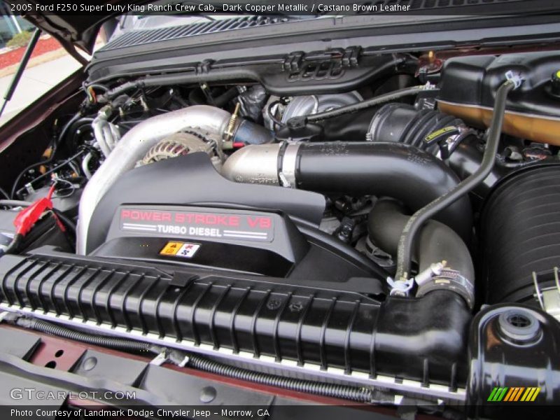  2005 F250 Super Duty King Ranch Crew Cab Engine - 6.0 Liter OHV 32 Valve Power Stroke Turbo Diesel V8