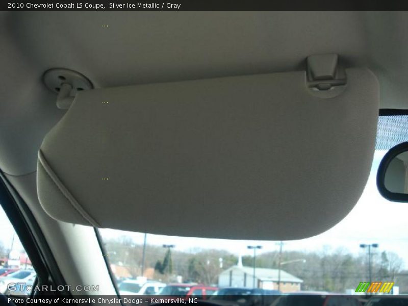 Silver Ice Metallic / Gray 2010 Chevrolet Cobalt LS Coupe