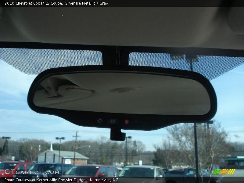 Silver Ice Metallic / Gray 2010 Chevrolet Cobalt LS Coupe