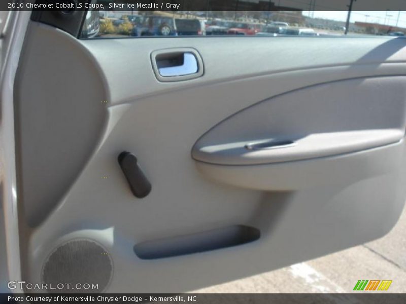Silver Ice Metallic / Gray 2010 Chevrolet Cobalt LS Coupe