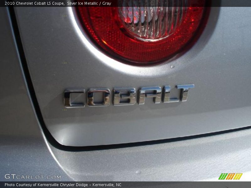 Silver Ice Metallic / Gray 2010 Chevrolet Cobalt LS Coupe