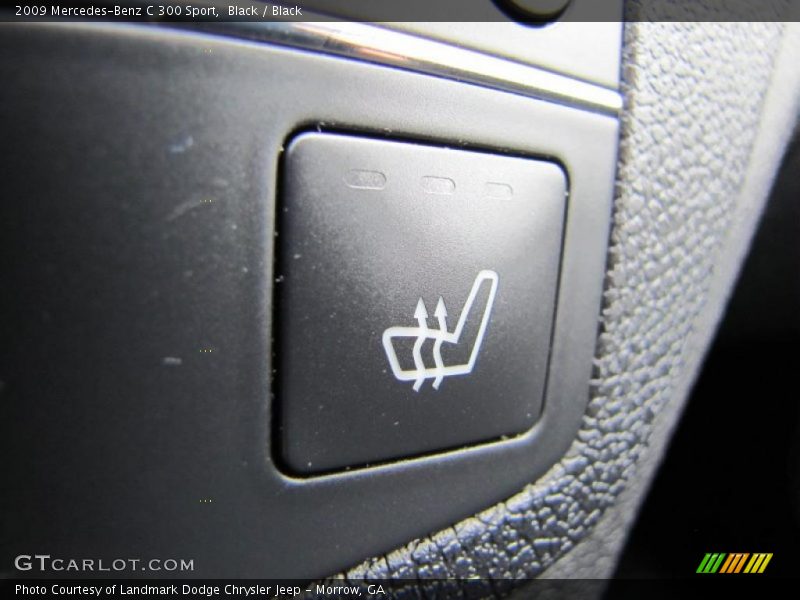Black / Black 2009 Mercedes-Benz C 300 Sport