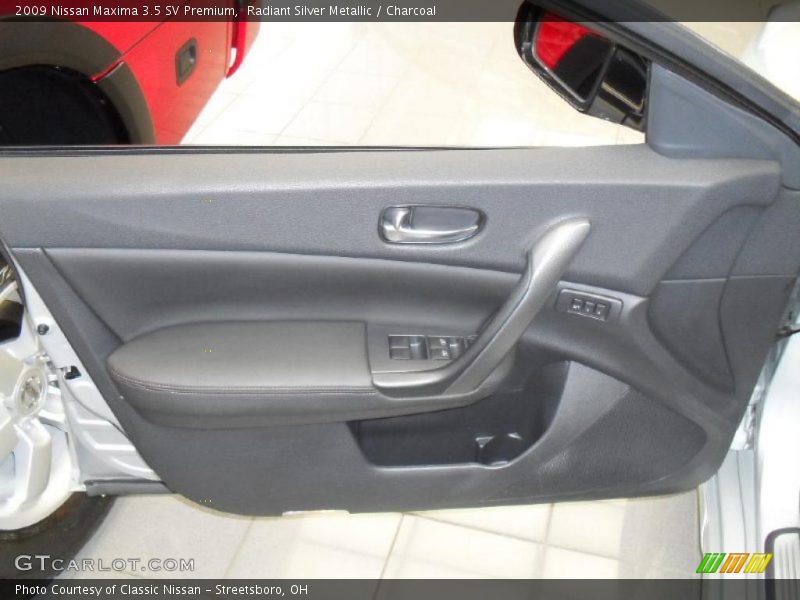 Radiant Silver Metallic / Charcoal 2009 Nissan Maxima 3.5 SV Premium