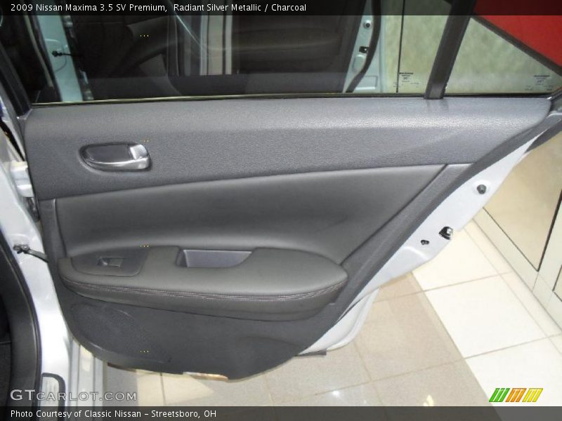 Radiant Silver Metallic / Charcoal 2009 Nissan Maxima 3.5 SV Premium