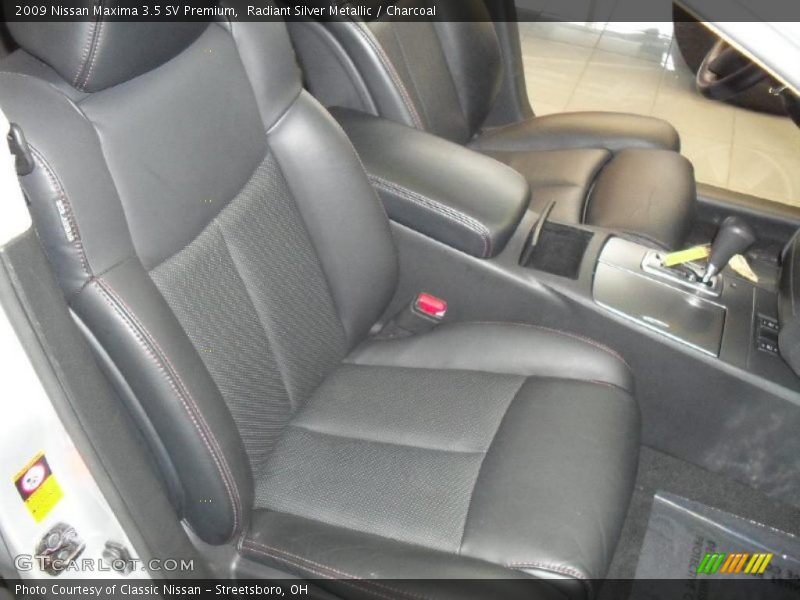 Radiant Silver Metallic / Charcoal 2009 Nissan Maxima 3.5 SV Premium