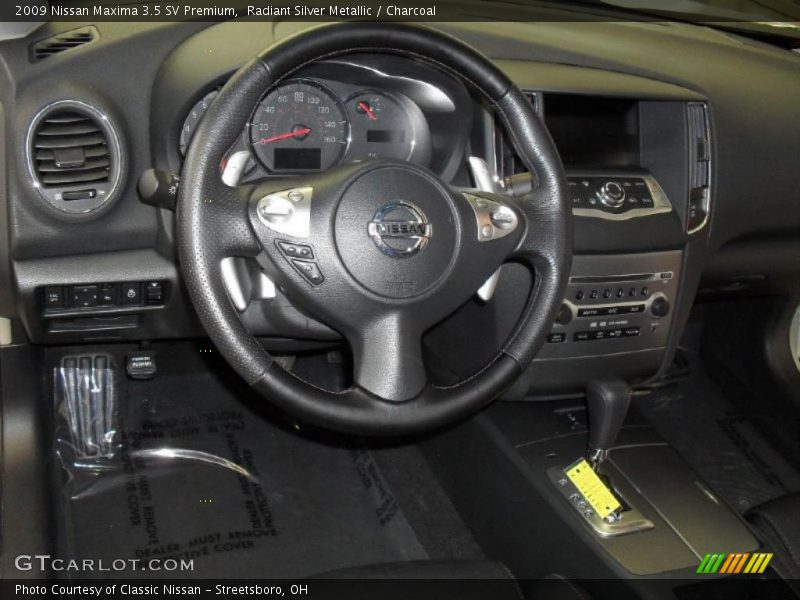 Radiant Silver Metallic / Charcoal 2009 Nissan Maxima 3.5 SV Premium