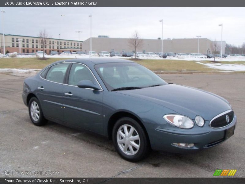 Slatestone Metallic / Gray 2006 Buick LaCrosse CX
