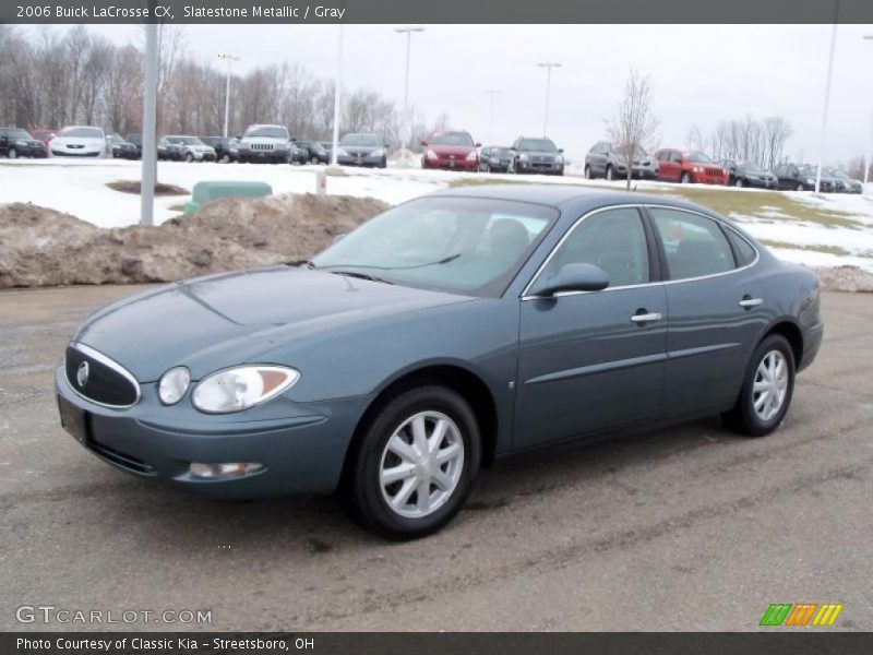 Slatestone Metallic / Gray 2006 Buick LaCrosse CX