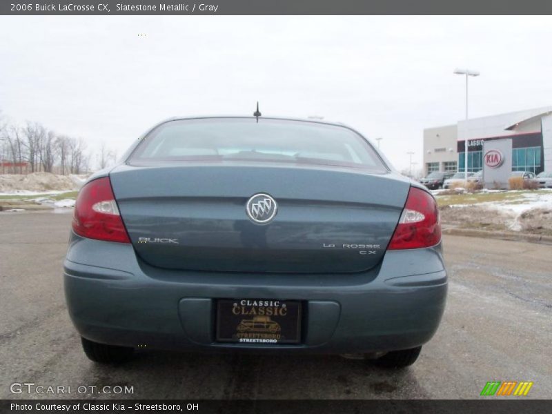 Slatestone Metallic / Gray 2006 Buick LaCrosse CX