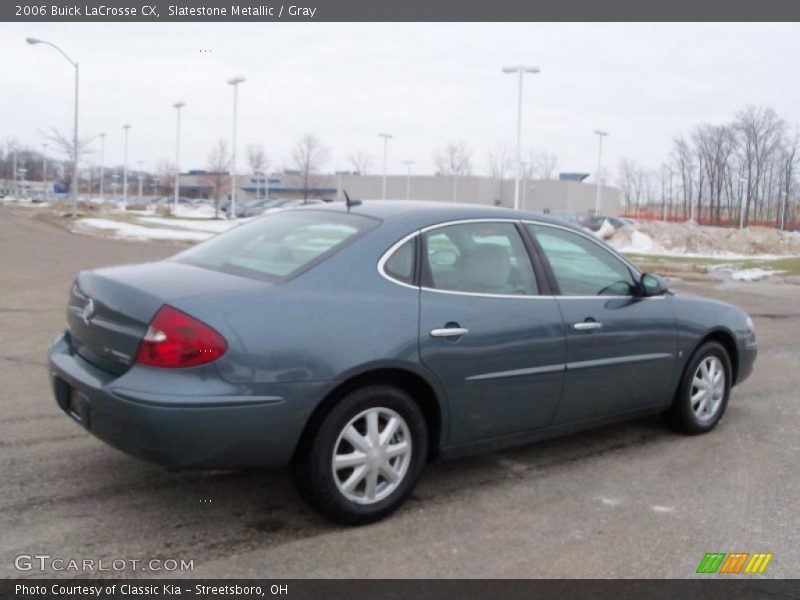 Slatestone Metallic / Gray 2006 Buick LaCrosse CX