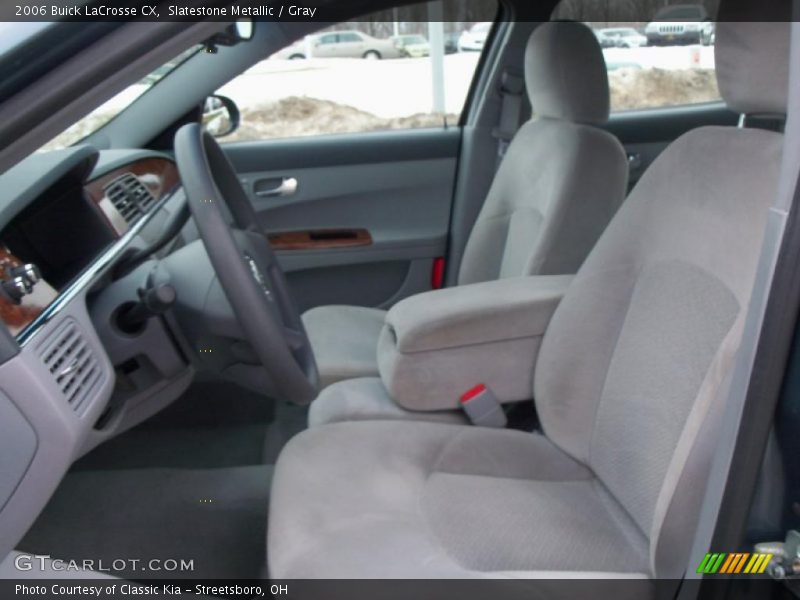 Slatestone Metallic / Gray 2006 Buick LaCrosse CX