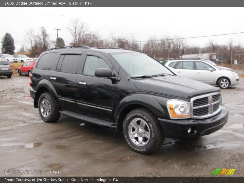 Black / Khaki 2005 Dodge Durango Limited 4x4