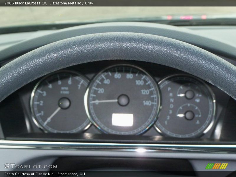 Slatestone Metallic / Gray 2006 Buick LaCrosse CX