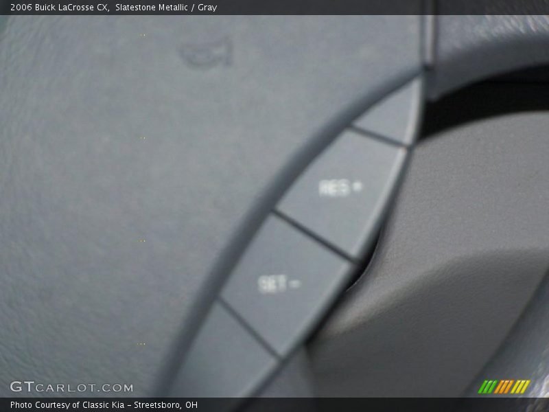 Slatestone Metallic / Gray 2006 Buick LaCrosse CX