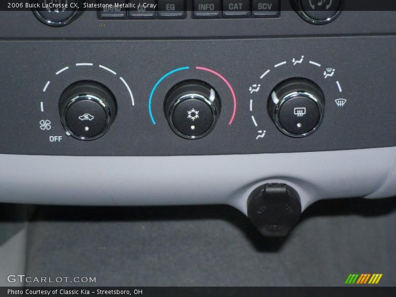 Slatestone Metallic / Gray 2006 Buick LaCrosse CX