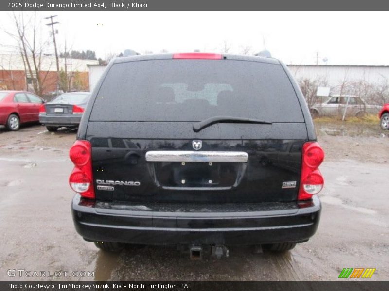 Black / Khaki 2005 Dodge Durango Limited 4x4