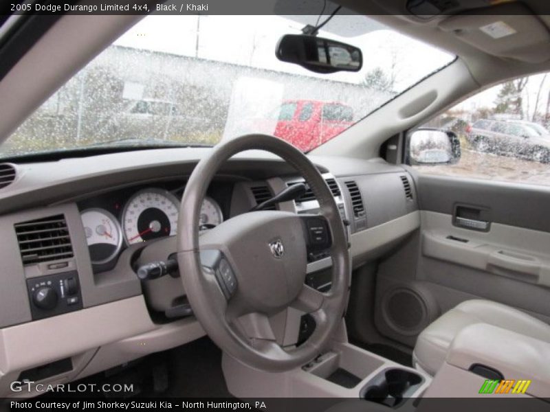 Black / Khaki 2005 Dodge Durango Limited 4x4