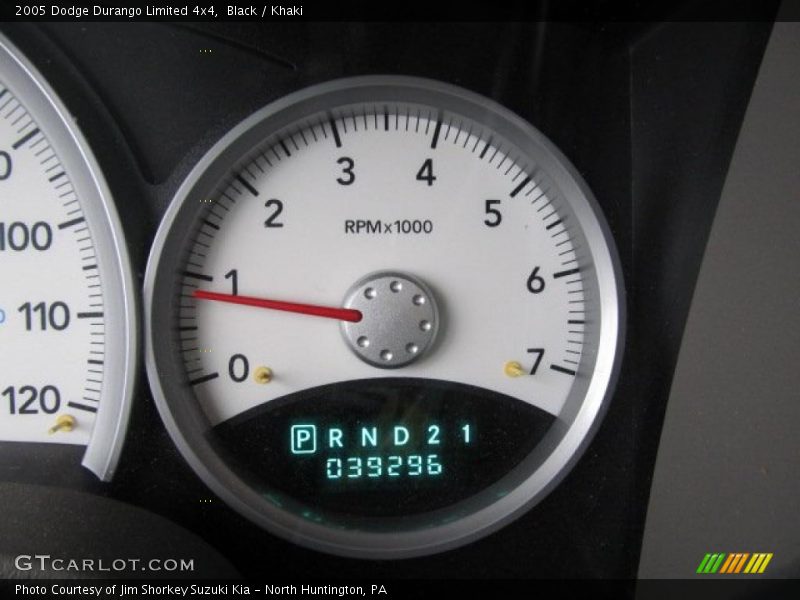 Black / Khaki 2005 Dodge Durango Limited 4x4